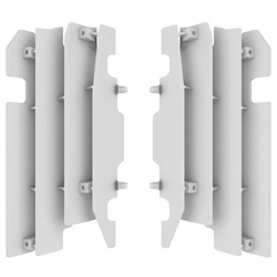 Osłony chłodnicy (kratki-komplet) honda cr 125/250 '00-'04, crf 450r `03-04 kolor biały